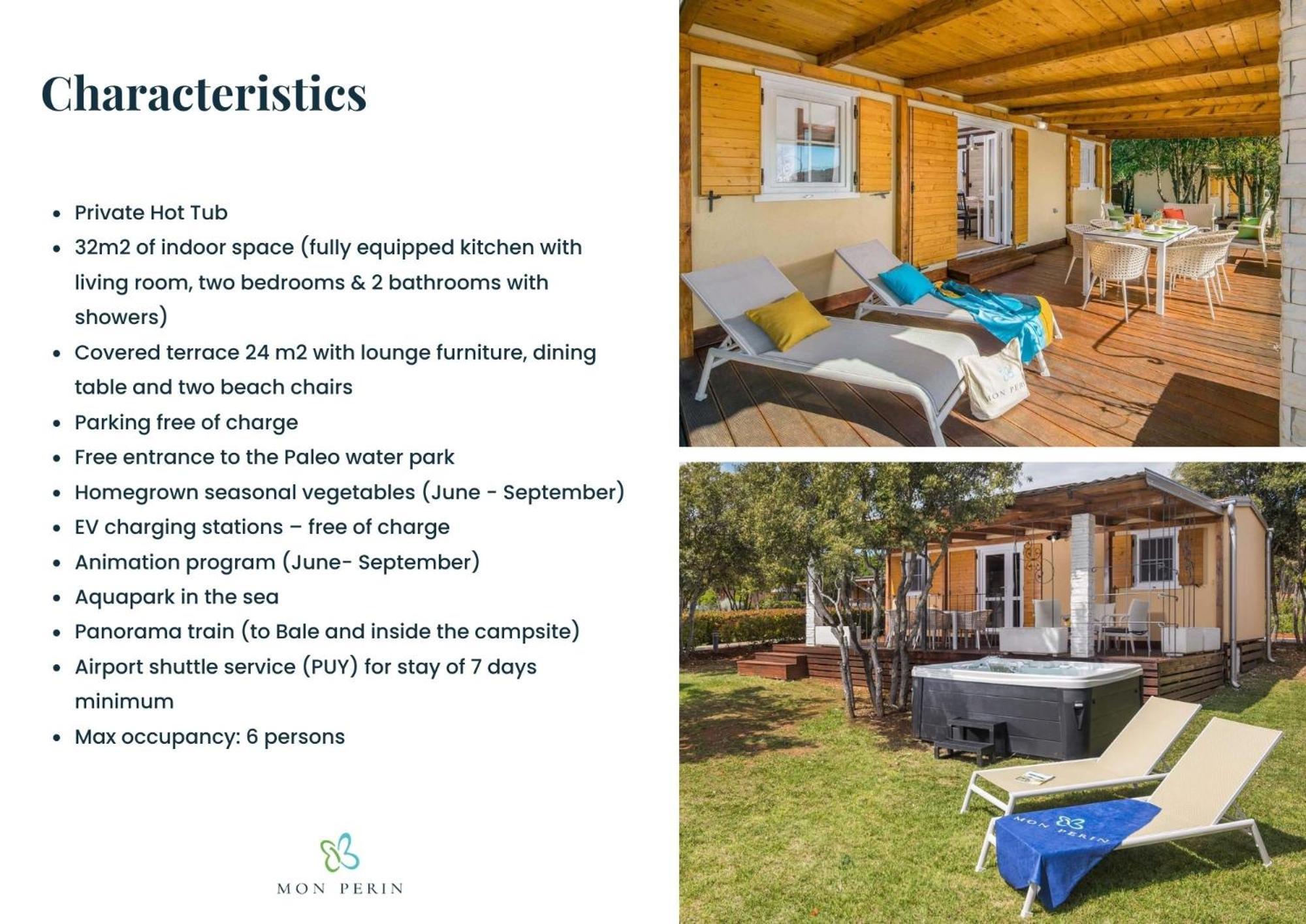 Camping Homes Mon Perin Bale Camera foto